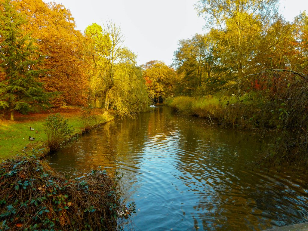 Puur genieten in het stadspark van Aalst.